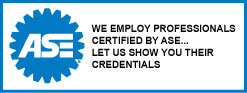 At Edina Tire & Auto We Employ Technicians Certified by ASE... Let us Show You Their Credentials.