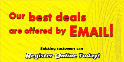 Get Our Best Deals by Email